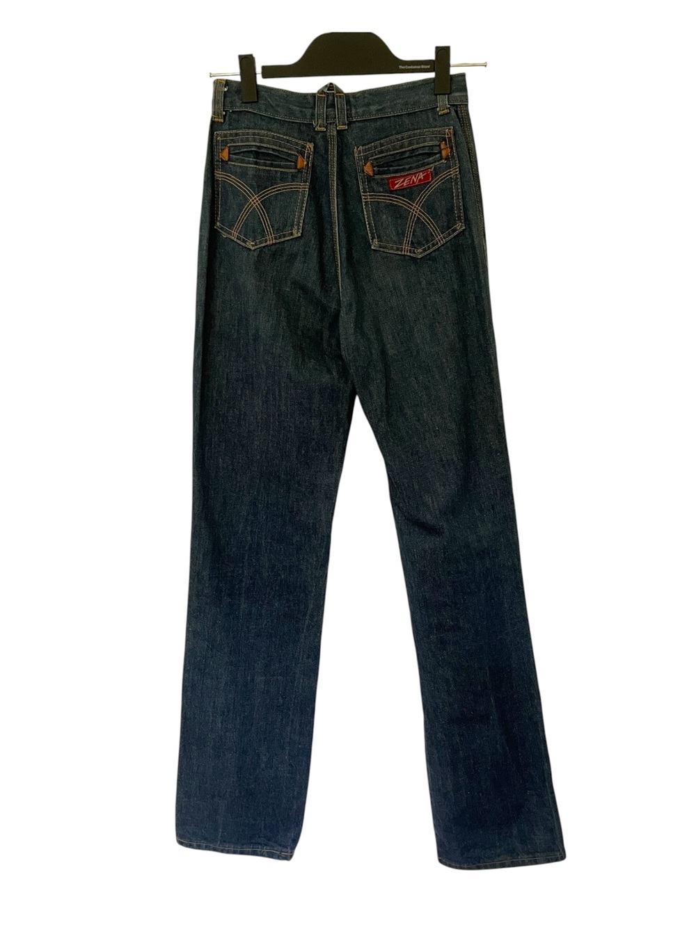 Vintage Zena Straight Leg High Rise Jeans